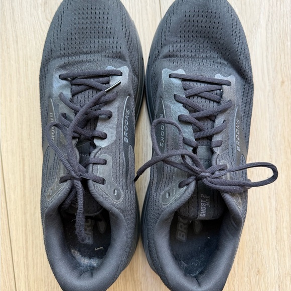 Brooks Ghost 2 Max 14 Wide 2E Men's Black Running Shoes - Picture 1 of 9